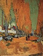The Alyscamps,Avenue, Vincent Van Gogh
